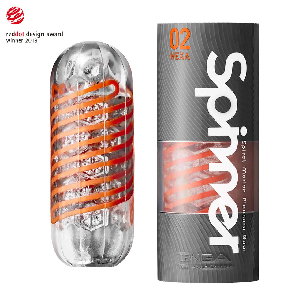 TENGA Spinner 02 Hexa product and packaging