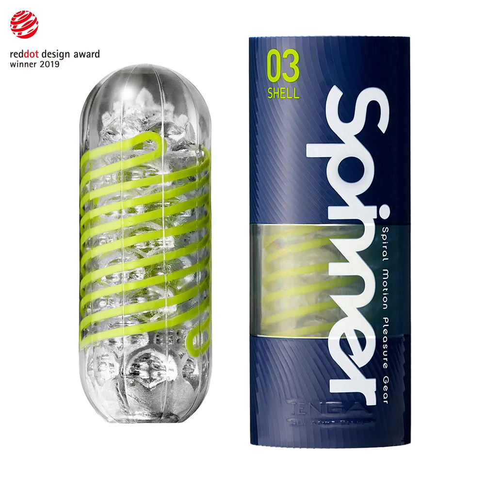 TENGA Spinner 03 Shell product and packaging